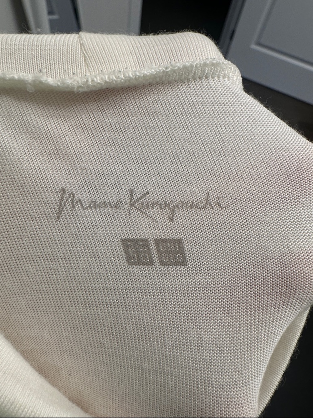 Uniqlo Kurogouchi heatteck Women’s wool blend Cream Turtleneck Long-Sleeve Top - Picture 4 of 4